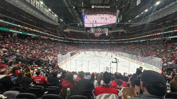 Prudential Center, section: 13, row: 14, seat: 7