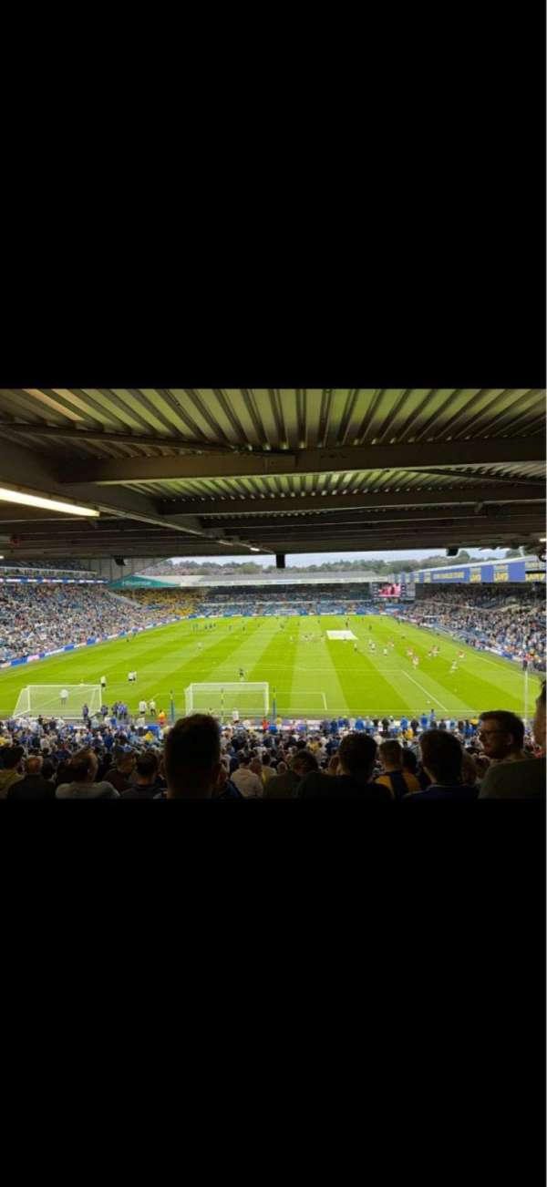 Elland Road, section: N9, row: X, seat: 75