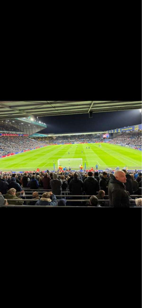 Elland Road, section: N9, row: Q, seat: 85