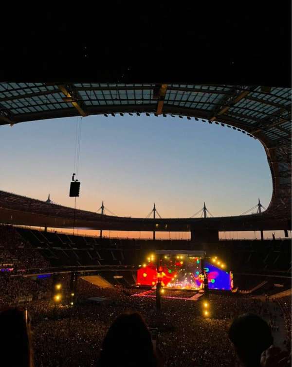 Stade de France, section: A9, row: 46, seat: 10