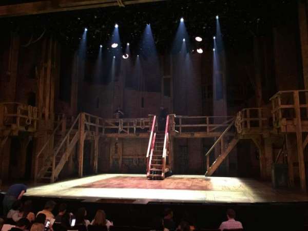 Richard Rodgers Theatre, section: orchestra c, row: j, seat: 101