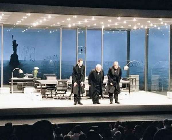 Nederlander Theatre, section: Orchestra L, row: L, seat: 1