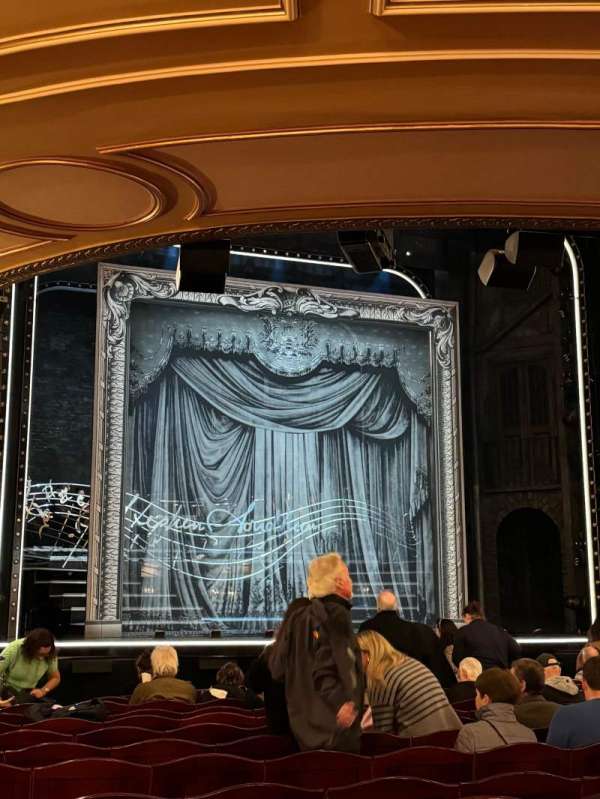 Gielgud Theatre, section: Stalls, row: P, seat: 23