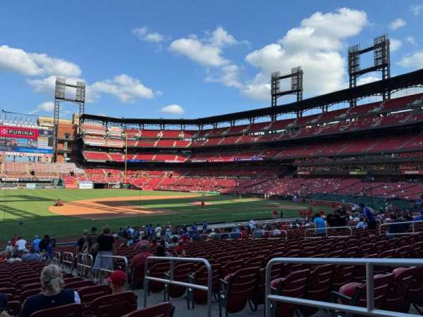 Busch Stadium, section: 160, row: 1, seat: 1