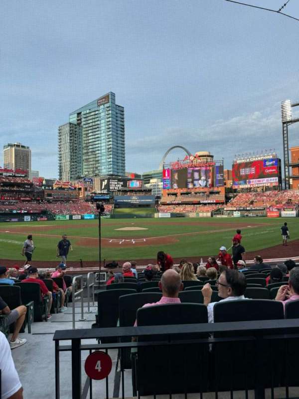 Busch Stadium, section: 150, row: 1, seat: 3