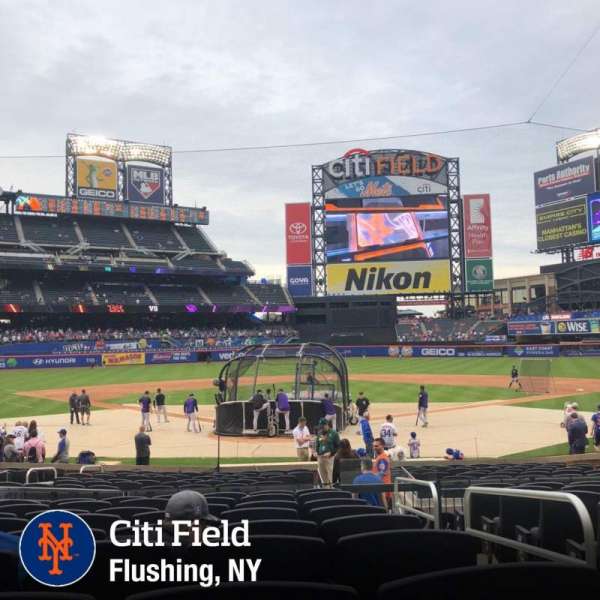 Citi Field, section: 15, row: 9, seat: 15