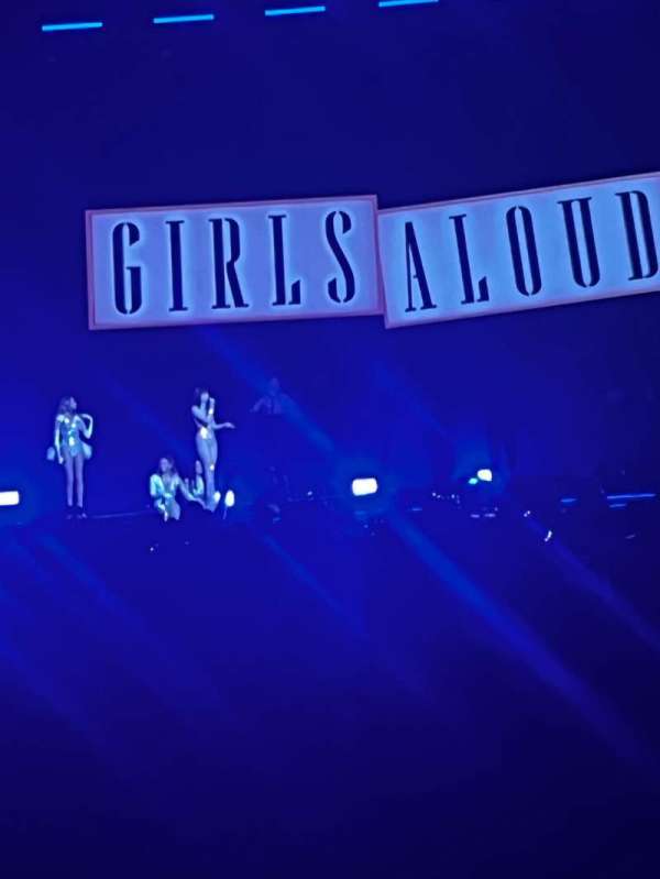 The O2, London, section: 101, row: A, seat: 94
