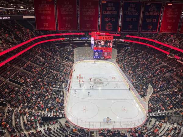 Xfinity Mobile Arena, section: Liberty Loft 4, row: 1, seat: 9