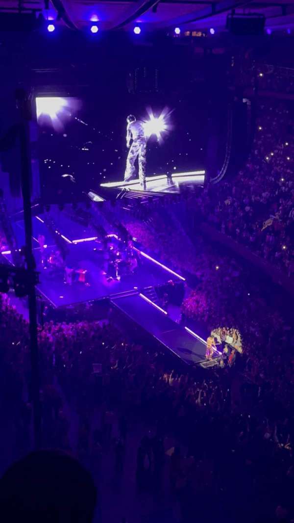 Madison Square Garden, section: 319, row: 2, seat: 6