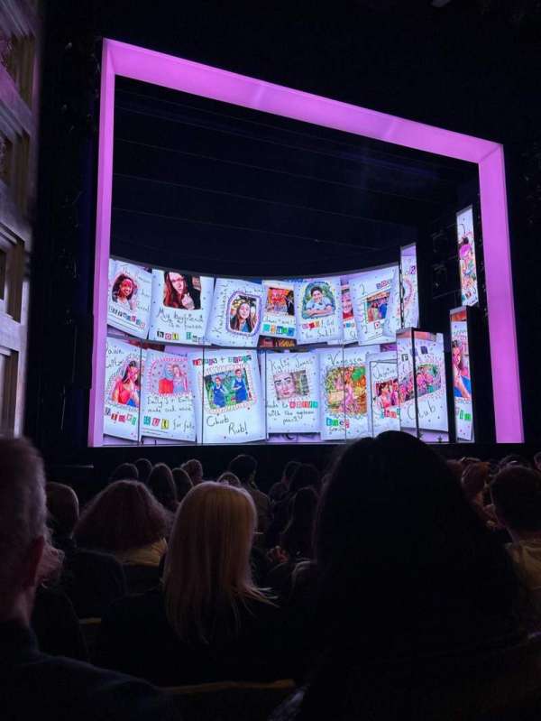 Savoy Theatre, section: Stalls, row: G, seat: 23