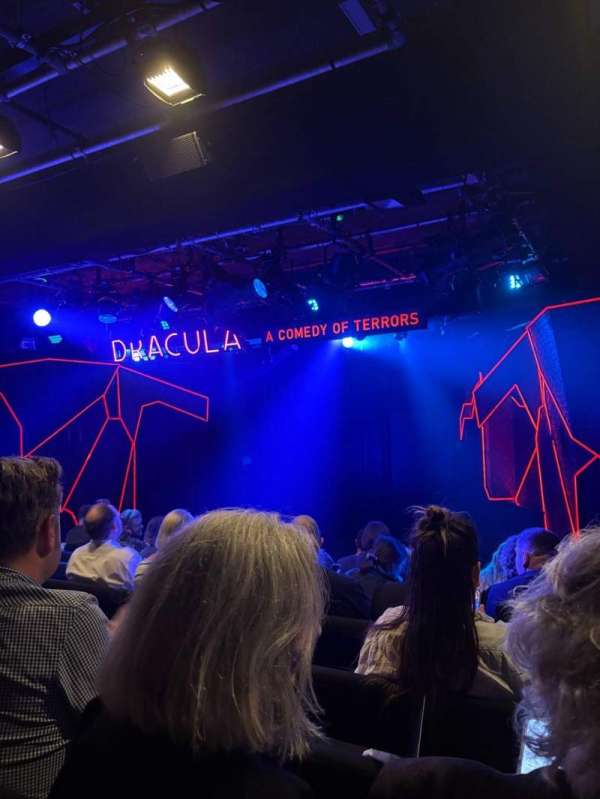 Menier Chocolate Factory, section: Stalls, row: G, seat: 5
