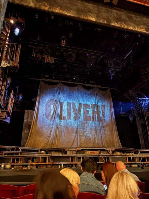 Gielgud Theatre, section: Stalls, row: E, seat: 20