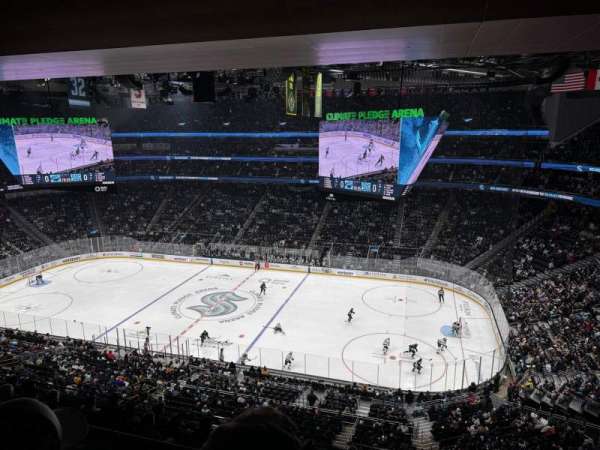 Climate Pledge Arena, section: 212, row: B, seat: 9