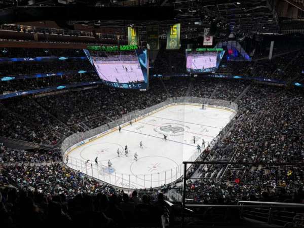 Climate Pledge Arena, section: 106, row: K, seat: 1