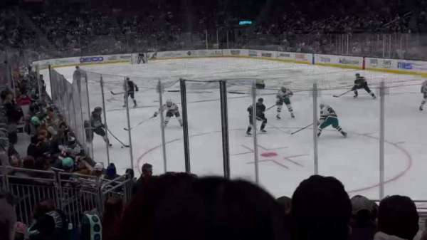Climate Pledge Arena, section: 22, row: H, seat: 5
