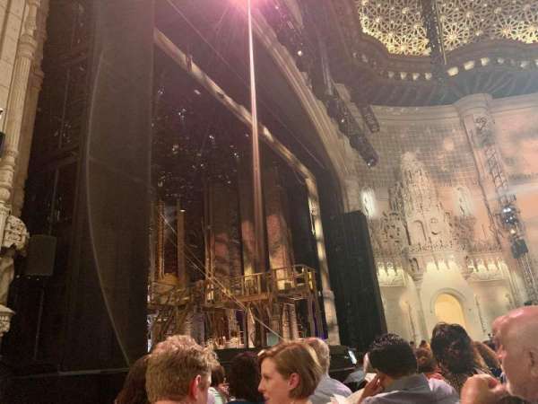 Orpheum Theatre, San Francisco, section: Orchestra L, row: G, seat: 17