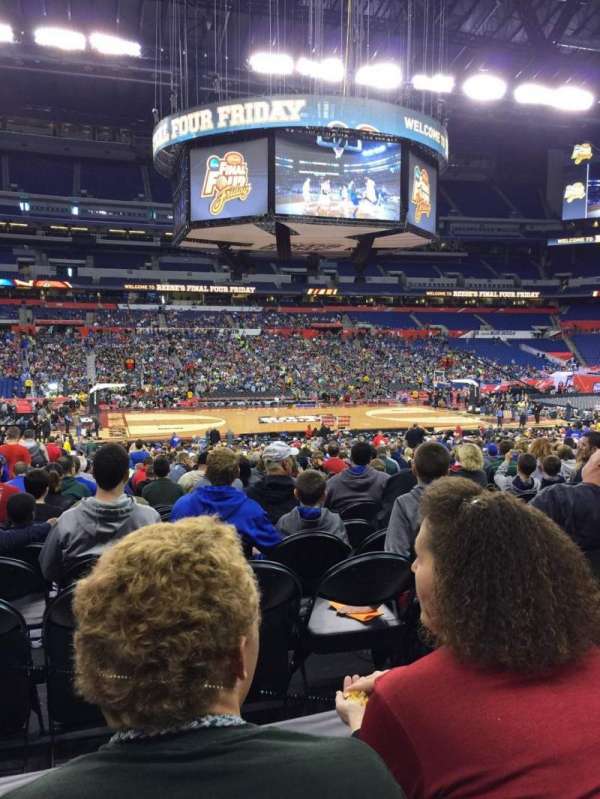 Lucas Oil Stadium, section: 114, row: 21, seat: 18