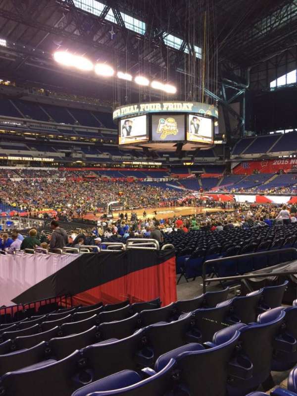 Lucas Oil Stadium, section: 118, row: 24, seat: 8