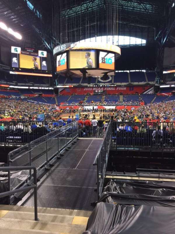 Lucas Oil Stadium, section: 125, row: 16, seat: 23