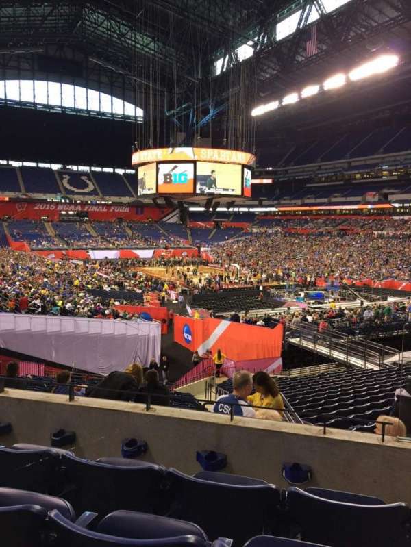 Lucas Oil Stadium, section: 231, row: 4, seat: 4