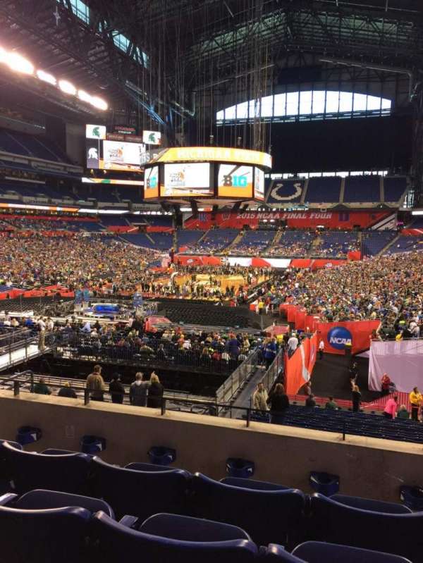 Lucas Oil Stadium, section: 224, row: 4, seat: 9