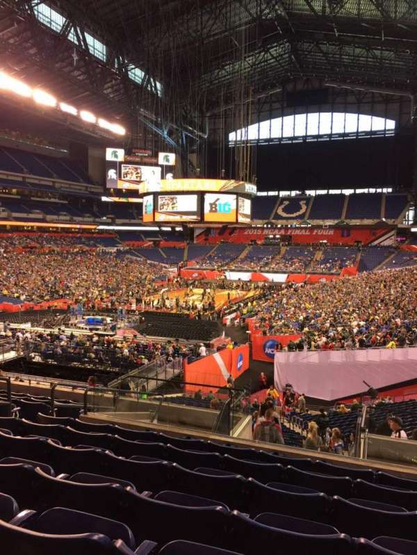 Lucas Oil Stadium, section: 223, row: 11, seat: 8