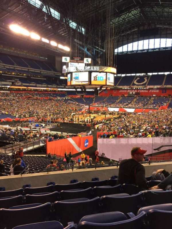 Lucas Oil Stadium, section: 222, row: 6, seat: 7