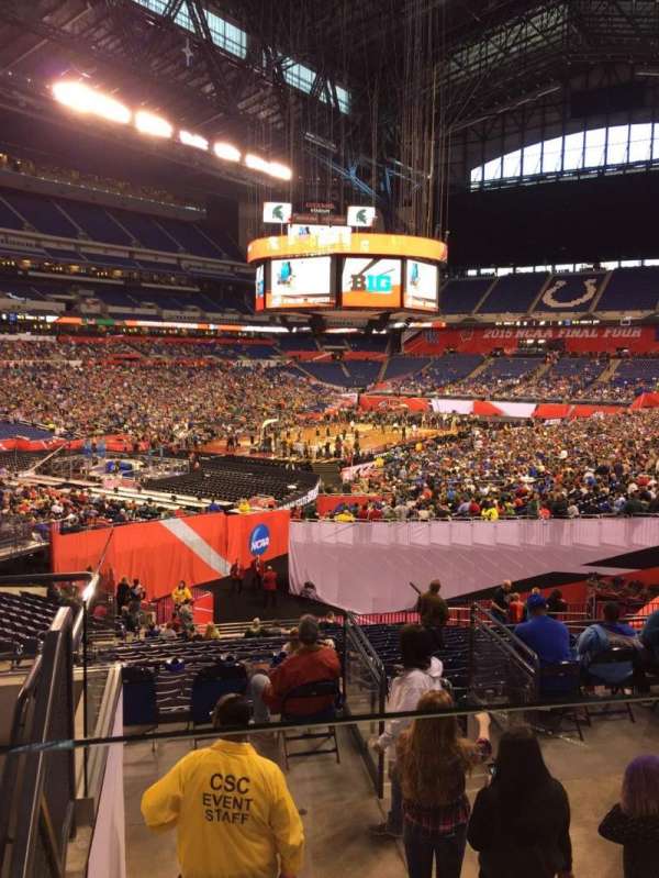 Lucas Oil Stadium, section: 221, row: 5, seat: 10