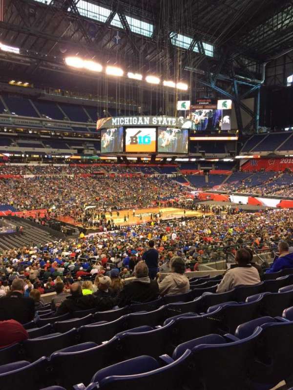 Lucas Oil Stadium, section: 217, row: 11, seat: 19