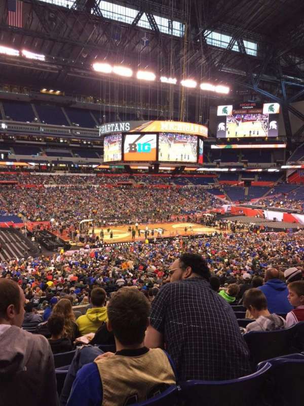 Lucas Oil Stadium, section: 216, row: 12, seat: 20