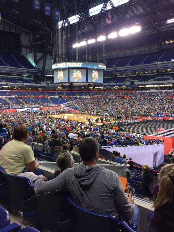 Lucas Oil Stadium, section: 208, row: 7, seat: 5