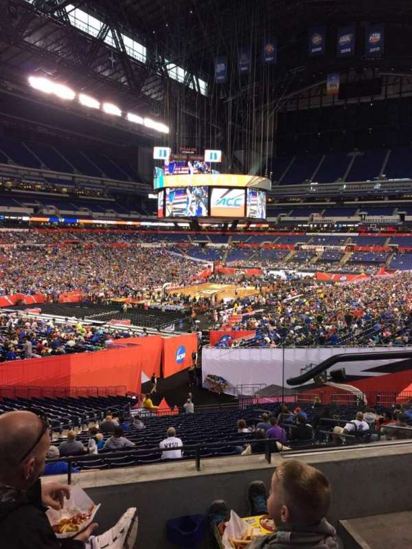 Lucas Oil Stadium, section: 249, row: 3, seat: 3
