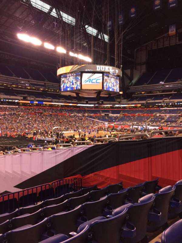 Lucas Oil Stadium, section: 145, row: 21, seat: 9