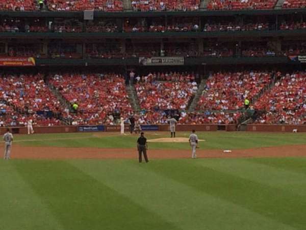 Busch Stadium, section: 101, row: 6, seat: 7