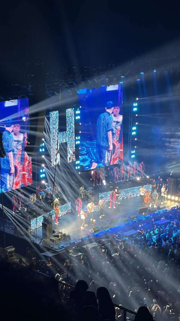 SAP Center, section: 214, row: 11, seat: 4