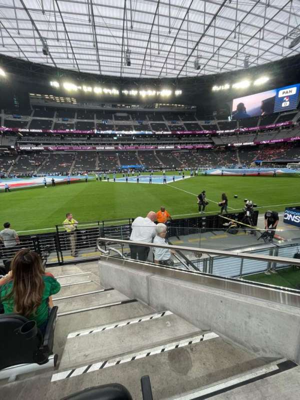 Allegiant Stadium, section: C113, row: 5, seat: 1