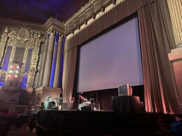 Castro Theatre, section: ORCH, row: E, seat: 16
