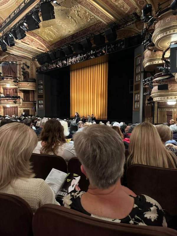 Winter Garden Theatre, section: Orchestra R, row: P, seat: 30