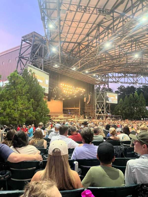 Ameris Bank Amphitheatre, section: 105, row: J, seat: 35