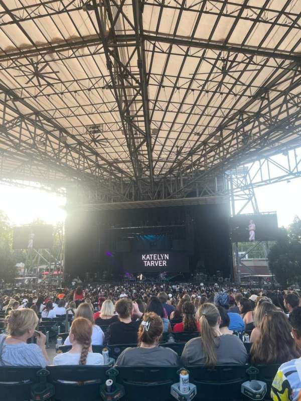 Ameris Bank Amphitheatre, section: 102, row: Y, seat: 40