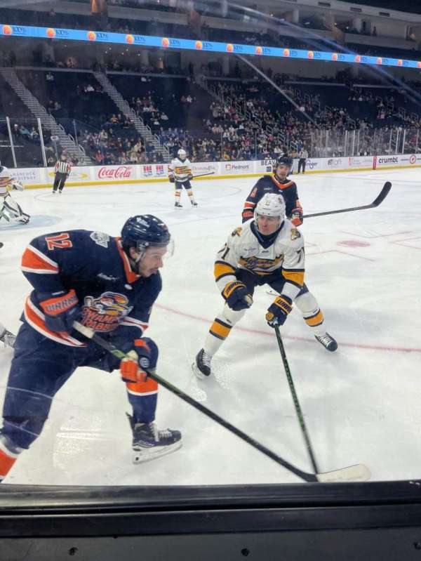 Gas South Arena, section: 102, row: B, seat: 13