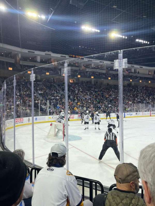 Gas South Arena, section: 101, row: D, seat: 3