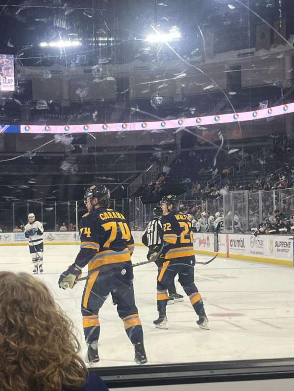 Gas South Arena, section: 100, row: A, seat: 2