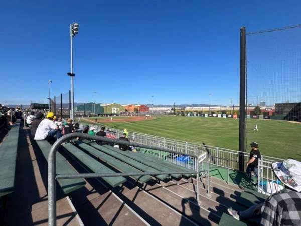 Raimondi Park, section: Bargain Bleachers, row: 8, seat: 2