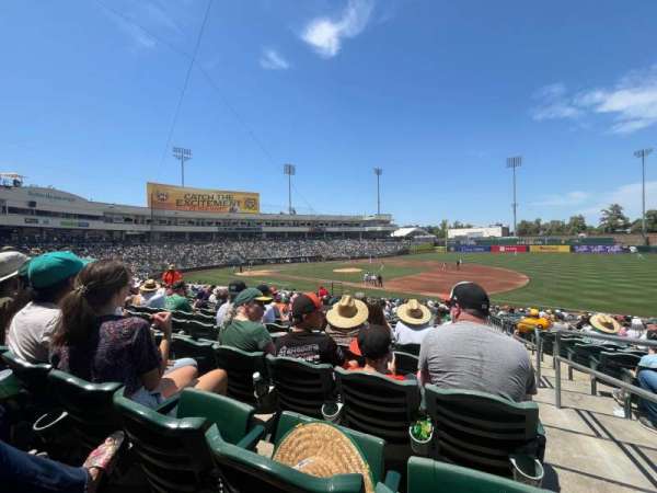 Sutter Health Park, section: 104, row: 24, seat: 1
