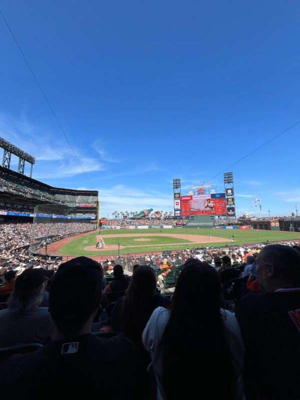 Oracle Park, section: 112, row: 26, seat: 4