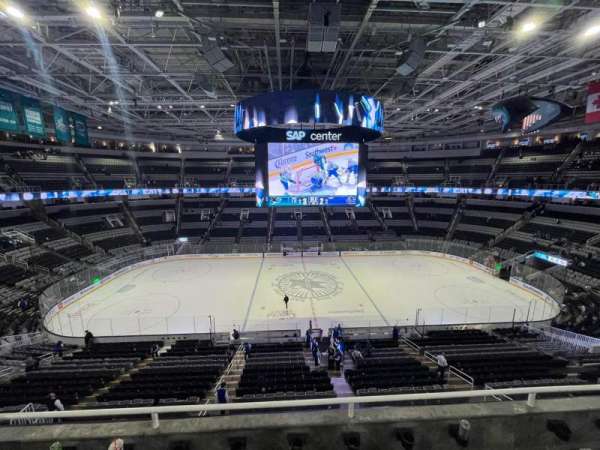 SAP Center, section: 201, row: 3, seat: 13