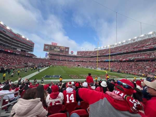 Levi's Stadium, section: 128, row: 11, seat: 21
