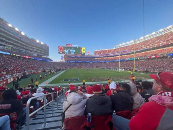 Levi's Stadium, section: 128, row: 11, seat: 22