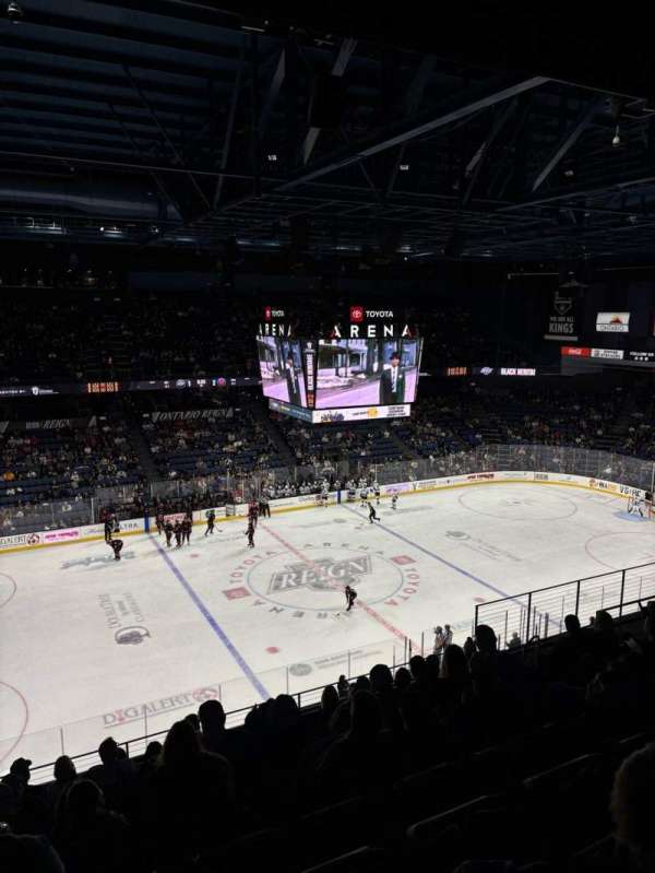Toyota Arena, section: 205, row: J, seat: 21